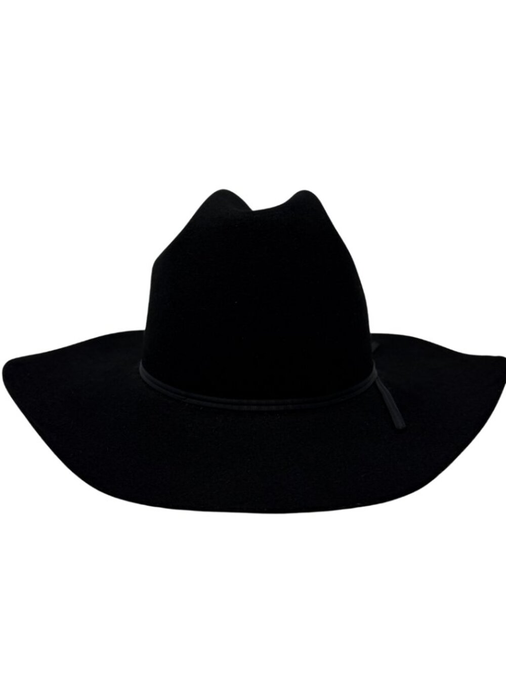 American Hat Company Felt Cowboy Hat Men's 7 1/4 Black Western Rodeo 4" Brim